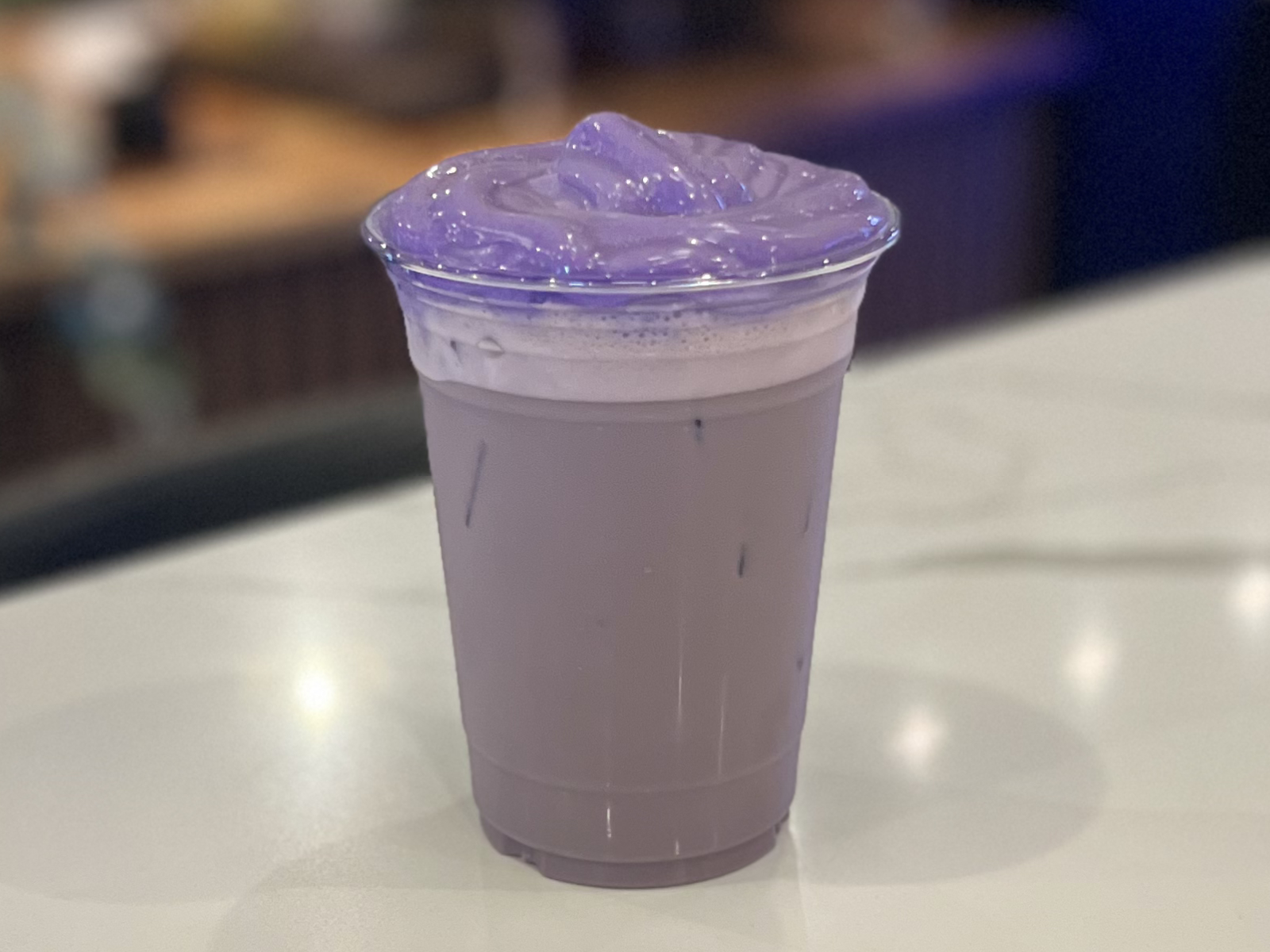Ube Cloud Latte