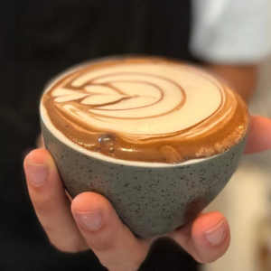 Hot Chocolate served in ceramic cup